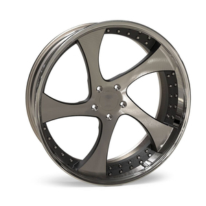 Jantes RCSR polies 6x5.5 5x120 5x112 5x127 5x114.3 personnalisées 22 24 28 26 pouces, jantes chromées 24x14 forgées pour Dodge <span class=keywords><strong>Viper</strong></span> ACR - Product Image 3