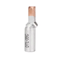 Borne de câble DTLC 600V à 35KV AWG en cuivre/aluminium étamé, type flare, pour sertissage de fils