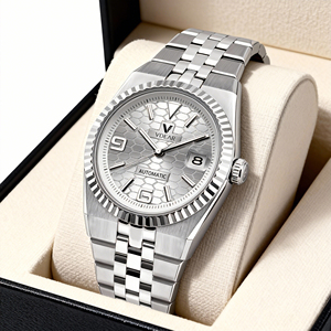 Automatische mechanische Herrenuhr, luxuriöse mechanische Uhr, mechanische Uhren für Damen, wasserdicht, leuchtend, Tourbillon, Mondphase - Product Image 3