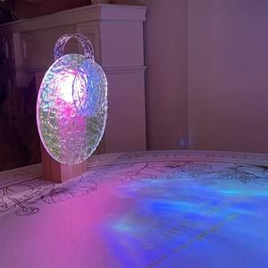 Lámpara de Ambiente con Efecto de Agua Dinámico Giratorio, Luz para Fotografía, Proyección Romántica de Atardecer, Lámparas de Sombra, Regalo Creativo - Product Image 1