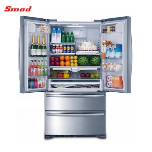 French Door Stainless Steel Side by Compressor <b>Refrigerator</b> Compressor <b>Refrigerator</b> - Product Image 4