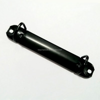 Clip Metálico Negro para Carpetas de Anillas, Mecanismo de Clip para Archivos A4 y A5, Clip Metálico para Carpetas de Archivos