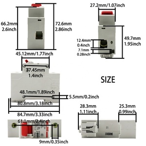 Disjoncteur miniature de protection LINGQI pour <span class=keywords><strong>moto</strong></span>, interrupteur positif/négatif anti-court-<span class=keywords><strong>circuit</strong></span> pour SUR RON Light Bee X S tout-terrain - Product Image 2