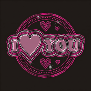 โลโก้แบรนด์ส่วนตัวแบบกำหนดเอง ลายปักคริสตัลติดเสื้อผ้าด้วยความร้อน - Product Image 1