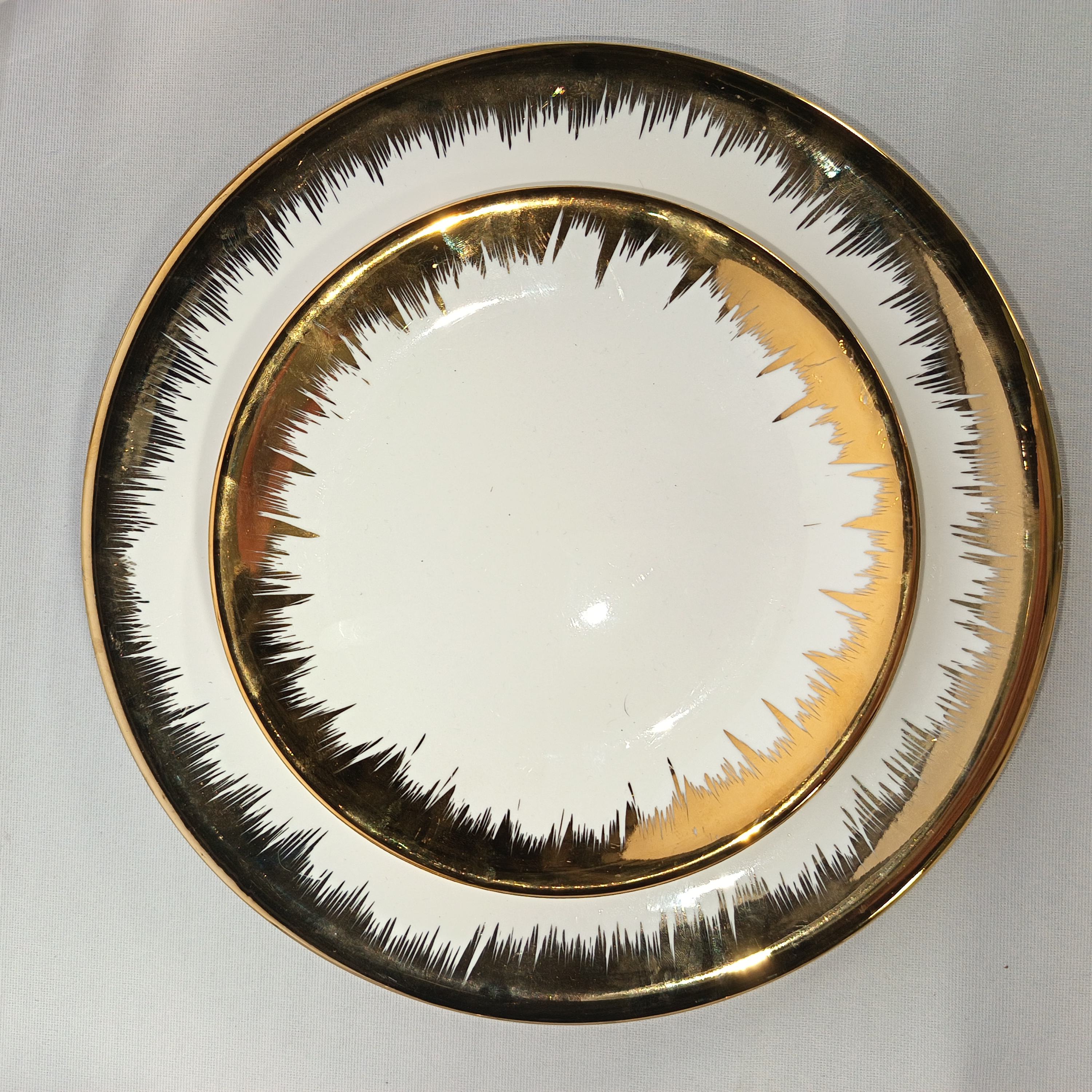 Borde del cepillo del oro