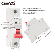 GEYA GYM8-disyuntor en miniatura 1P 25A MCB