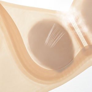 Phong cách mới hàng ngày da thoáng khí thân thiện với brassiere Nylon Spandex điều chỉnh áo ngực không dây đẩy lên áo ngực liền mạch cho phụ nữ - Product Image 6