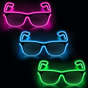 2026 Glasses <b>Light</b> <b>up</b> Sunglasses for Christmas - Product Image 1