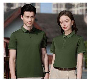 Wholesale High Quality Blank Golf Polo T-shirt Customized Printing Embroidered Logo Unisex Plain Business Polo Shirts - Product Image 6