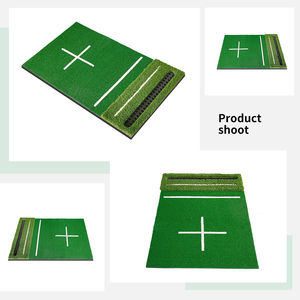 Usine directe double-gazon boule Tray5x4 6X4FT <span class=keywords><strong>Golf</strong></span> frapper <span class=keywords><strong>tapis</strong></span> pratique extérieur intérieur aide formation balançoire écaillage - Product Image 5