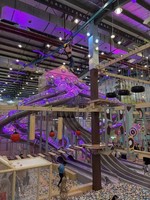 Équipement de terrain de jeu intérieur doux pour enfants Parc d'attractions Trampoline et jeux d'escalade pour centre commercial Fun & Entertainment