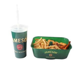 Vasos de Plástico para Palomitas de Maíz, Vasos para Bebidas y Aperitivos, Recipientes para Aperitivos con Tazón, Hechos en Vietnam, Éxito de Ventas en el Mercado Estadounidense - Product Image 5