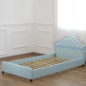 2020 새로운 디자인 녹색 현대 어린이 침대 어린이