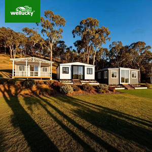 Conteneur modulaire extensible en acier galvanisé, maison préfabriquée pliable pour le déploiement de projets - Product Image 2