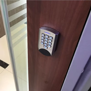 Kit de Sistema de Control de Acceso Biométrico con Teclado Independiente Metálico IP68, Botón de Salida Magnético Eléctrico de 280 kg, Llavero con Chip - Product Image 5