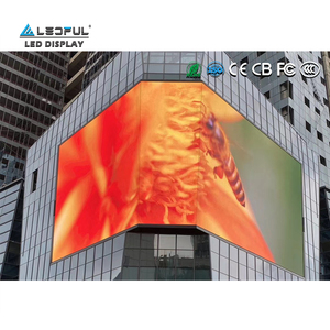 בהירות גבוהה 6000 ניט בניין קיר לתכנות <span class=keywords><strong>P6</strong></span> Nationstar אור חיצוני חזית גדול פרסום <span class=keywords><strong>LED</strong></span> הבאנר תצוגה - Product Image 1