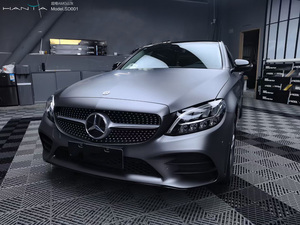 Film vinyle de haute qualité à <span class=keywords><strong>vendre</strong></span> chaud, 1,52*17M, PET super mat, gris AMG, film vinyle pour voiture - Product Image 4