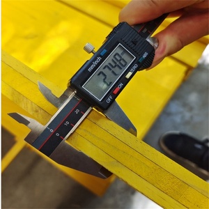 <span class=keywords><strong>Panneau</strong></span> de contreplaqué triple couche imperméable jaune de 21 mm et 27 mm pour coffrage en béton - Product Image 3