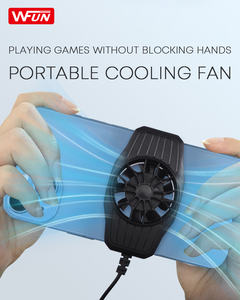 Radiateur de refroidissement universel pour téléphone portable Ventilateur de refroidissement pour téléphone portable Dissipateur de chaleur Contrôleur de jeu mobile pour PUBG/<span class=keywords><strong>Fortnite</strong></span>/Call of Duty - Product Image 2