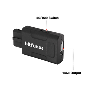ตัวแปลง HDMI มินิสำหรับ N64 SNES SFC NGC คอนโซลเกมย้อนยุค1080P HD อะแดปเตอร์วิดีโอ16:9สวิตช์4:3รองรับปลั๊กเล่น - Product Image 2
