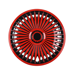 Cubierta de rueda de diseño de radios Material PP confiable Múltiples colores 14/15/16/<span class=keywords><strong>17</strong></span> <span class=keywords><strong>pulgadas</strong></span> <span class=keywords><strong>Tapacubos</strong></span> de dirección - Product Image 2