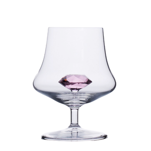Vente <span class=keywords><strong>de</strong></span> cave gobelets en verre à motifs <span class=keywords><strong>de</strong></span> raisin rouge sur mesure matériau à haute teneur en borosilicate diamants incrustés transparents - Product Image 1