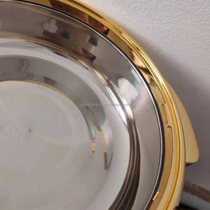 Kotak Makan Mewah Bulat Penahan Panas, Wadah Makan Siang Termal, Wadah Isolasi Termal untuk Idul Fitri Muslim 1.5+2+2.5L Casserole - Product Image 3