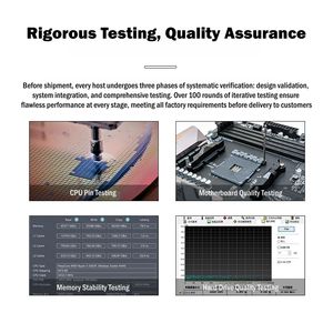 Настольный компьютер Intel Core i5/i7 12-го поколения с высокой производительностью, полная комплектация для офиса, дома, игр и киберспорта - Product Image 3