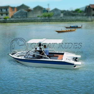 Venta caliente 5,8 m 10 Personas Océano Pequeño Yate 19ft Pesca Ocio Aleación de aluminio Barco de velocidad para deportes acuáticos - Product Image 6