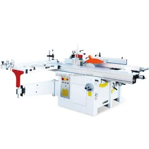 woodworking multi use combined multifunction sliding table saw planer thicknesser driller mortiser machine