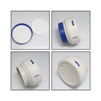 Pot en plastique vide XINDE 68MM 220ML pour crème corporelle, crème visage, masque capillaire, soins cosmétiques, avec impression couleur personnalisée