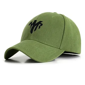 Toptan özel tasarım işlemeli Logo Snapback şapka beyzbol spor kap