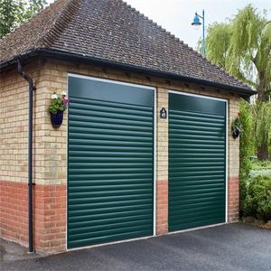 <span class=keywords><strong>Porte</strong></span> <span class=keywords><strong>de</strong></span> <span class=keywords><strong>garage</strong></span> automatique moderne en acier inoxydable isolé blanc, coupe-vent et légère, pour villa - Product Image 3
