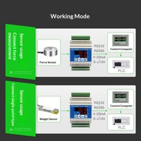 Transmisor de Pesaje de Tipo Riel Ouluda TDA-16, Velocidad 3200Hz, Transistor Digital Analógico 4-20ma, 1 Año de Garantía, Personalizable