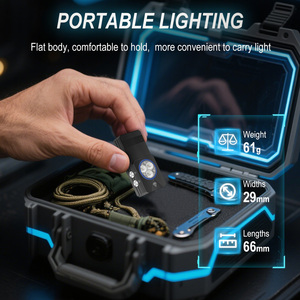 EV30 мини-брелок фонарик 550LM светодиодный портативный алюминиевый сплав Многофункциональный - Product Image 4