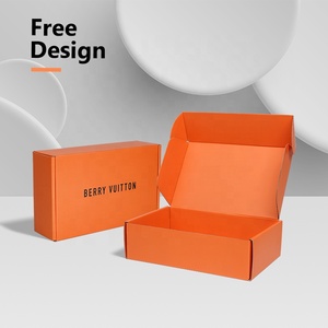 Tùy Chỉnh Sang Trọng Bán Lẻ Bưu Phẩm Bao Bì Hộp Quà Tặng Giấy Sóng Gửi Thư Hộp - Product Image 3