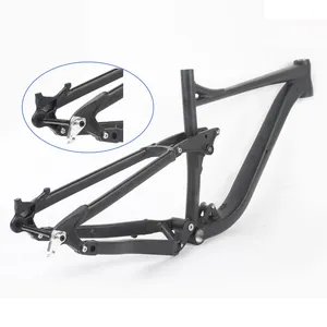 Cadre de vélo HIMALO 27.5/29ER cadre de Suspension complet 142x12Mm vtt en alliage d'aluminium