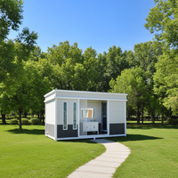 Toilettes portables modernes en acier personnalisables, très vendues, design modulaire, écologiques, pour appartement