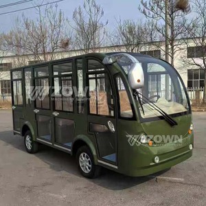 CE Certified Pure Electric Bus Lithium Battery Powered Electric City Shuttle Bus Zero Emission Electric Tour <b>Coach</b> - Product Image 3