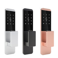 Cerradura Inteligente para Puerta de Hotel TTlock, Almacenamiento en la Nube por Aplicación, Aleación de Aluminio y Acero, Código de Acceso por Tarjeta, Fácil Instalación, Ecológica