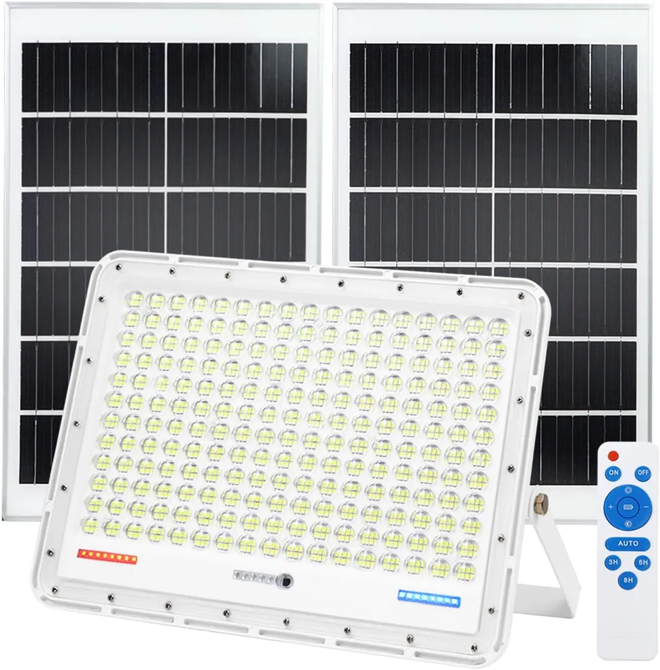 500W 1000W LED projecteurs solaires à énergie solaire éclairage de sécurité projecteur solaire extérieur jardin inondation solaire éclairage led
