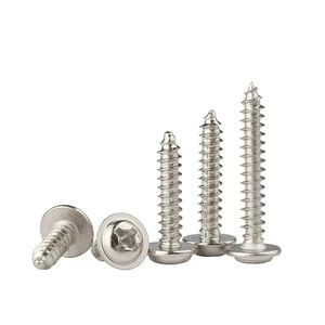 Tornillos autorroscantes de cabeza de araña de acero inoxidable 304 con collarín M2, M2.3, M2.6, M3, M4, M1.2, M1.5, M2 x 6mm - Product Image 2