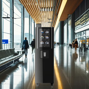 Jetinno jl220 Tự Động Cup Dispenser QR Trả 21.5 Inch Màn Hình Cảm Ứng Cà Phê Máy Bán Hàng Tự Động Mát Mẻ Và Nóng Với Môi Trường Xung Quanh Ánh Sáng - Product Image 6