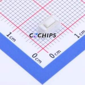 TS3643TP-SZ Tactile Switch SMD,6x3.5mm Switch Single Pole Single Throw Rectangle Button Vertical Mount 6mm - Product Image 1
