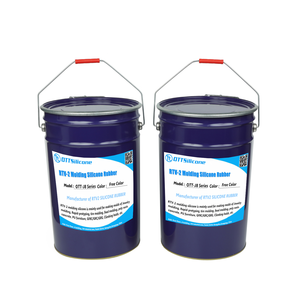 Caoutchouc de silicone liquide RTV-2 super élastique translucide platine 10A pour moules 3D, cire de bougie, plâtre, argile - 1:1 par volume - Product Image 1