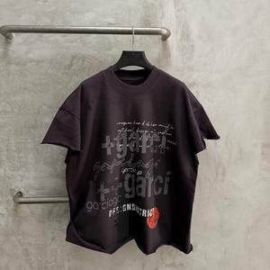 T-shirt sans manches ample pour homme, impression personnalisée, streetwear, haute qualité, épaules larges, débardeur surdimensionné, débardeur court pour homme - Product Image 1