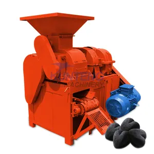Large capacity high efficiency charcoal ball briquette making machine in China with good quality and low price