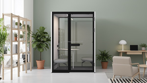 2026 Comine Modern Luxury Residential Prefabricated Modular Office Pods <b>With</b> Aluminum Frame and Privacy Features M High Sound In - Product Image 4