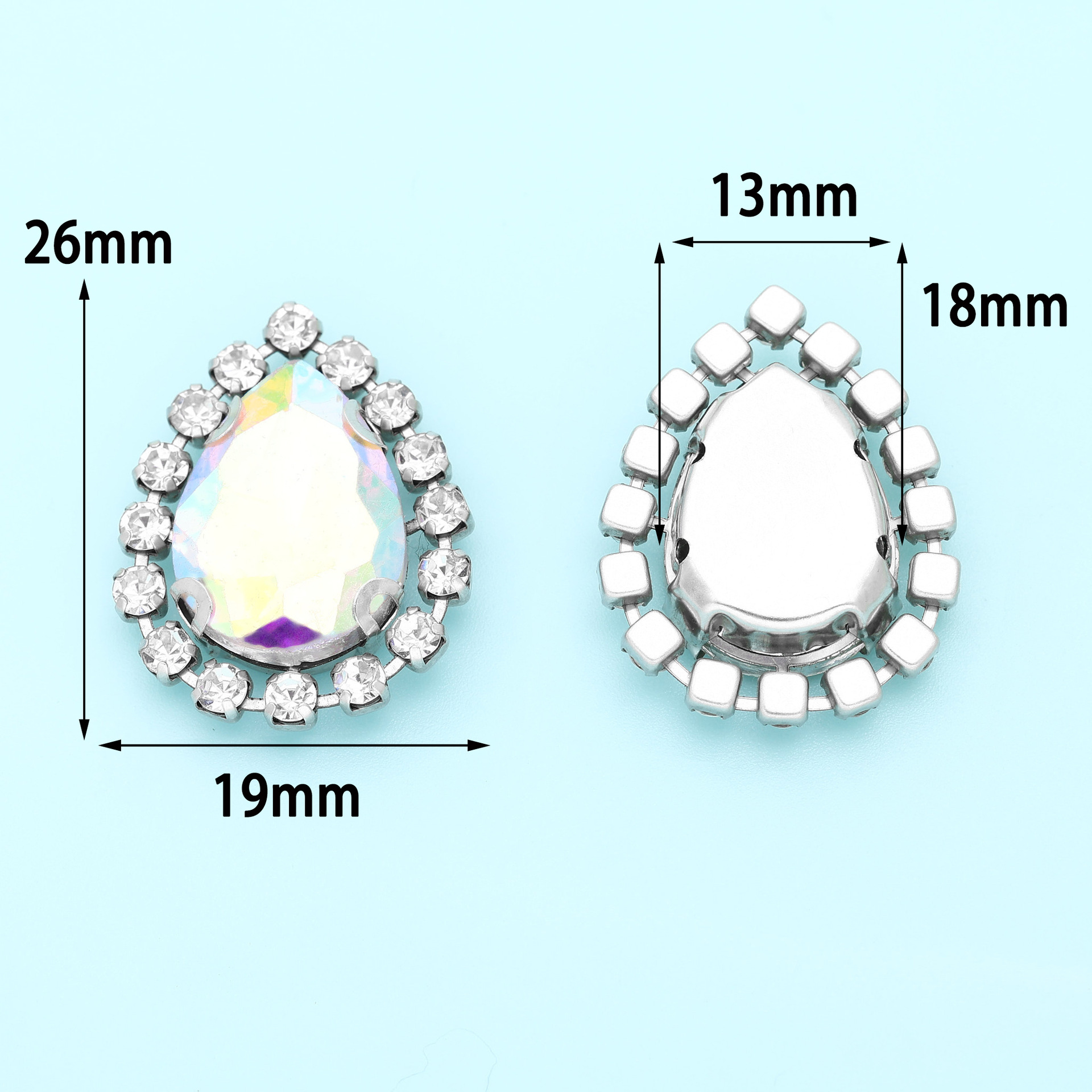 AB color (13mm*18mm)