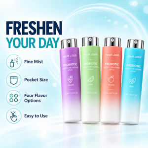 Spray Rafraîchissant pour l'Haleine Tendance, Parfum Longue Durée, Compact et Portable, Brume Fine, 4 Saveurs de Fruits, Spray Probiotique Rafraîchissant pour l'Haleine - Product Image 2